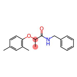 N-benzyl-2-(2,4-dimethylphenoxy)propanamide