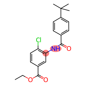 ethyl 3-[(4-tert-butylbenzoyl)amino]-4-chlorobenzoate