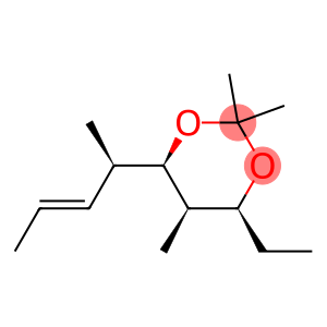 1,3-Dioxane,4-ethyl-2,2,5-trimethyl-6-[(1R,2E)-1-methyl-2-butenyl]-,(4S,5R,6R)-(9CI)