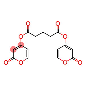 bis(2-oxo-2H-pyran-4-yl) pentanedioate