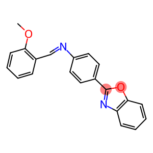 4-(1,3-benzoxazol-2-yl)-N-(2-methoxybenzylidene)aniline