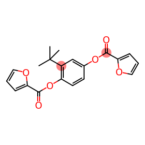 2-tert-butyl-4-(2-furoyloxy)phenyl2-furoate