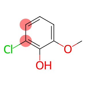Phenol,  2-chloro-6-methoxy-