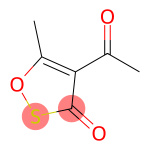 3H-1,2-Oxathiol-3-one, 4-acetyl-5-methyl- (9CI)
