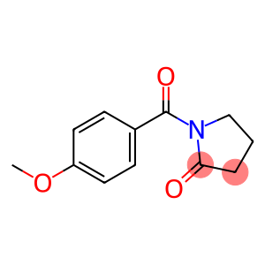 1-(4-methoxybenzoyl)-2-pyrrolidinon