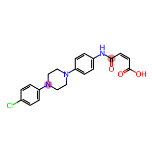 4-{4-[4-(4-chlorophenyl)-1-piperazinyl]anilino}-4-oxo-2-butenoic acid