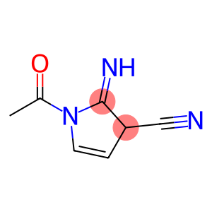 1H-Pyrrole-3-carbonitrile, 1-acetyl-2,3-dihydro-2-imino- (9CI)