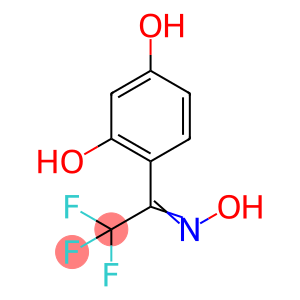 Ethanone, 1-(2,4-dihydroxyphenyl)-2,2,2-trifluoro-, oxime (9CI)