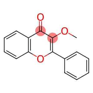 2-Phenyl-3-methoxy-4H-1-benzopyran-4-one