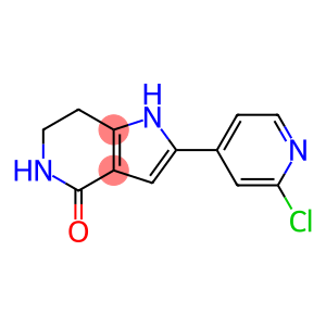 2-(2-chloropyridin-4-yl)-1,5,6,7-tetrahydro-4H-pyrrolo[3,2-c]pyridin-4-one