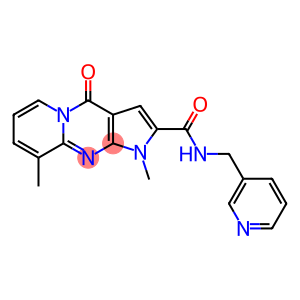 1,9-dimethyl-4-oxo-N-(3-pyridinylmethyl)-1,4-dihydropyrido[1,2-a]pyrrolo[2,3-d]pyrimidine-2-carboxamide