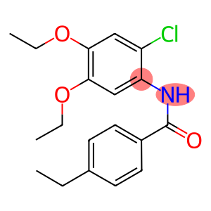 N-(2-chloro-4,5-diethoxyphenyl)-4-ethylbenzamide