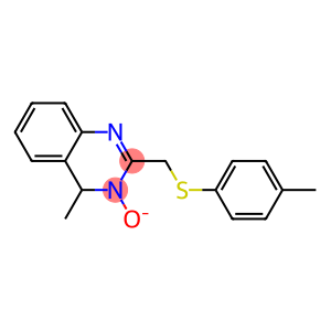 4-methyl-2-[(4-methylphenyl)sulfanylmethyl]-3-oxido-quinazoline