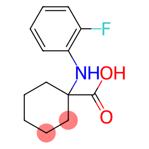 1-(2-FLUORO-PHENYLAMINO)-CYCLOHEXANECARBOXYLIC ACID