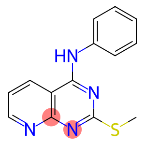 4-[Anilino]-2-(methylthio)pyrido[2,3-d]pyrimidine