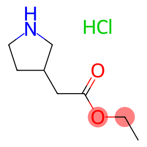 2-(吡咯烷-3-基)乙酸乙酯盐酸盐