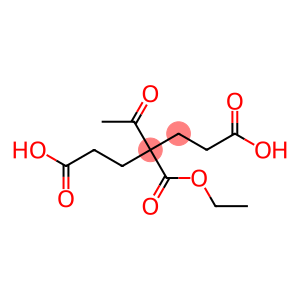 4-Acetyl-4-(ethoxycarbonyl)pimelic acid, 3-Acetyl-3-(ethoxycarbonyl)pentane-1,5-dicarboxylic acid, Ethyl 2,2-bis(2-carboxyethyl)acetoacetate