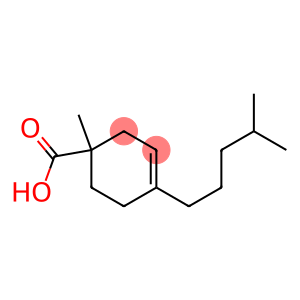1-methyl-4-(4-methylpentyl)cyclohex-3-ene-1-carboxylic acid