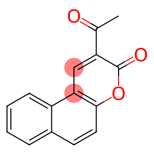 3H-Naphtho[2,1-b]pyran-3-one, 2-acetyl-