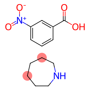 3-Nitrobenzoic acid perhydroazepine, addykt