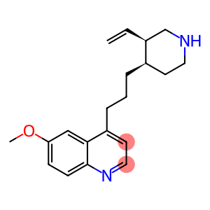 4-[3-[(3R,4R)-3-Ethenyl-4-piperidinyl]propyl]-6-methoxyquinoline