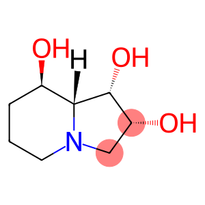 8-indolizinetriol,octahydro-,(1s,2r,8r,8ar)-2