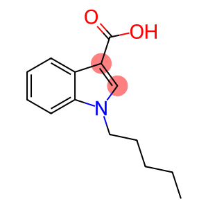1H-Indole-3-carboxylic acid, 1-pentyl-