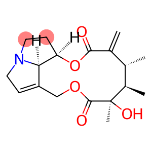 12-hydroxy-14ξ-methyl-(12ξH,13ξH)-21-nor-senecionane-11,16-dione