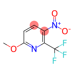 6-methoxy-3-nitro-2-(trifluoromethyl)pyridine