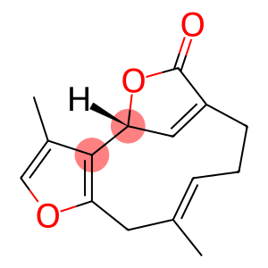 Germacra-1(10),4,7,11-tetraen-15-oic acid, 8,12-epoxy-6alpha-hydroxy-, gamma-lactone, (E)-( )-