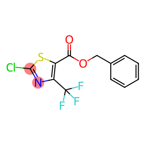 Phenylmethyl 2-chloro-4-(trifluoromethyl)-5-thiazolecarboxylate