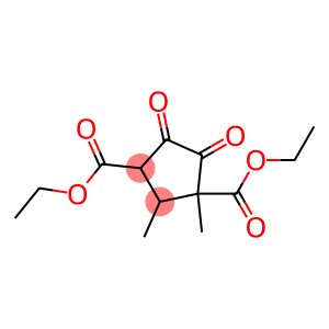 1,2-Dimethyl-4,5-dioxo-1,3-cyclopentanedicarboxylic acid diethyl ester