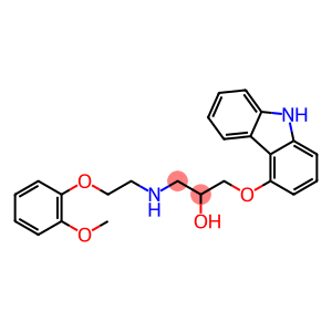 1-(9h-carbazol-4-yloxy)-3-((2-(2-methoxyphenoxy)ethyl)amino)-2-propano