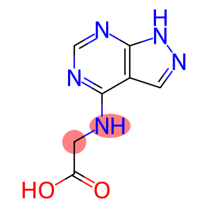 Glycine, N-1H-pyrazolo[3,4-d]pyrimidin-4-yl-