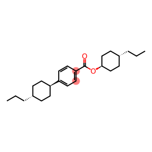 4-propylcyclohexyl [trans(trans)]-4-(4-propylcyclohexyl)benzoate
