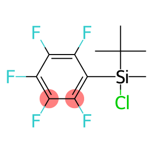chloro(1,1-dimethylethyl)methyl(pentafluorophenyl)silane