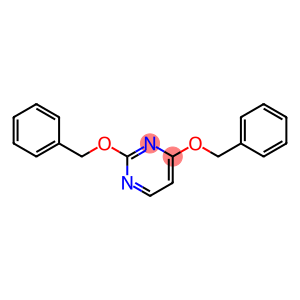 Pyrimidine, 2,4-bis(phenylmethoxy)-