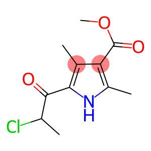 5-(2-氯丙酰基)-2,4-二甲基-1H-吡咯-3-羧酸甲酯