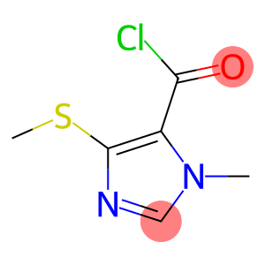 1H-Imidazole-5-carbonylchloride,1-methyl-4-(methylthio)-(9CI)