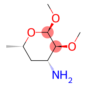 alpha-L-xylo-Hexopyranoside, methyl 3-amino-3,4,6-trideoxy-2-O-methyl- (9CI)