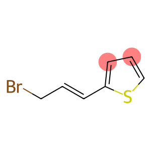 2-(3-Bromo-1-propen-1-yl)thiophene