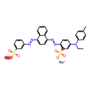 disodium 5-[ethyltolylamino]-2-[[4-[(3-sulphonatophenyl)azo]-1-naphthyl]azo]benzenesulphonate