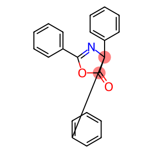 5(4H)-Oxazolone,  2,4,4-triphenyl-,  radical  ion(1-)  (9CI)