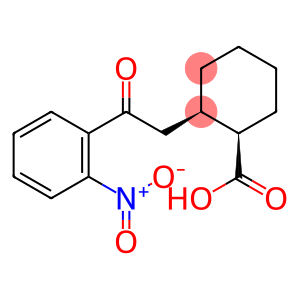 CIS-2-[2-OXO-2-(2-NITROPHENYL)ETHYL]CYCLOHEXANE-1-CARBOXYLIC ACID