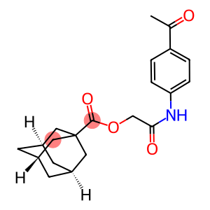 2-(4-acetylanilino)-2-oxoethyl 1-adamantanecarboxylate