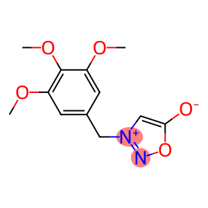 5-Hydroxy-3-[(3,4,5-trimethoxyphenyl)methyl]-1,2,3-Oxadiazolium inner salt