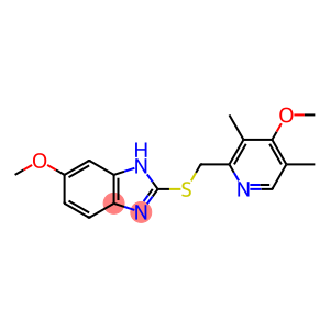 5-甲氧基-2-(4-甲氧基-3,5-二甲基-2-吡啶基)甲基硫代-1H-苯并咪唑