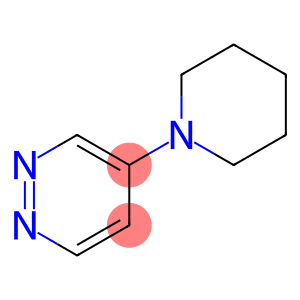Pyridazine, 4-(1-piperidinyl)- (9CI)