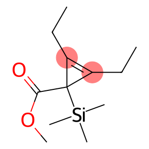 2-Cyclopropene-1-carboxylicacid,2,3-diethyl-1-(trimethylsilyl)-,methylester(9CI)