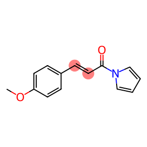 2-Propen-1-one, 3-(4-methoxyphenyl)-1-(1H-pyrrol-1-yl)-, (2E)-